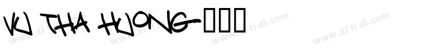 VU Tha Huong字体转换